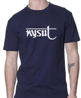 Short Sleeve Navy NYSUT logo T-Shirt Unisex