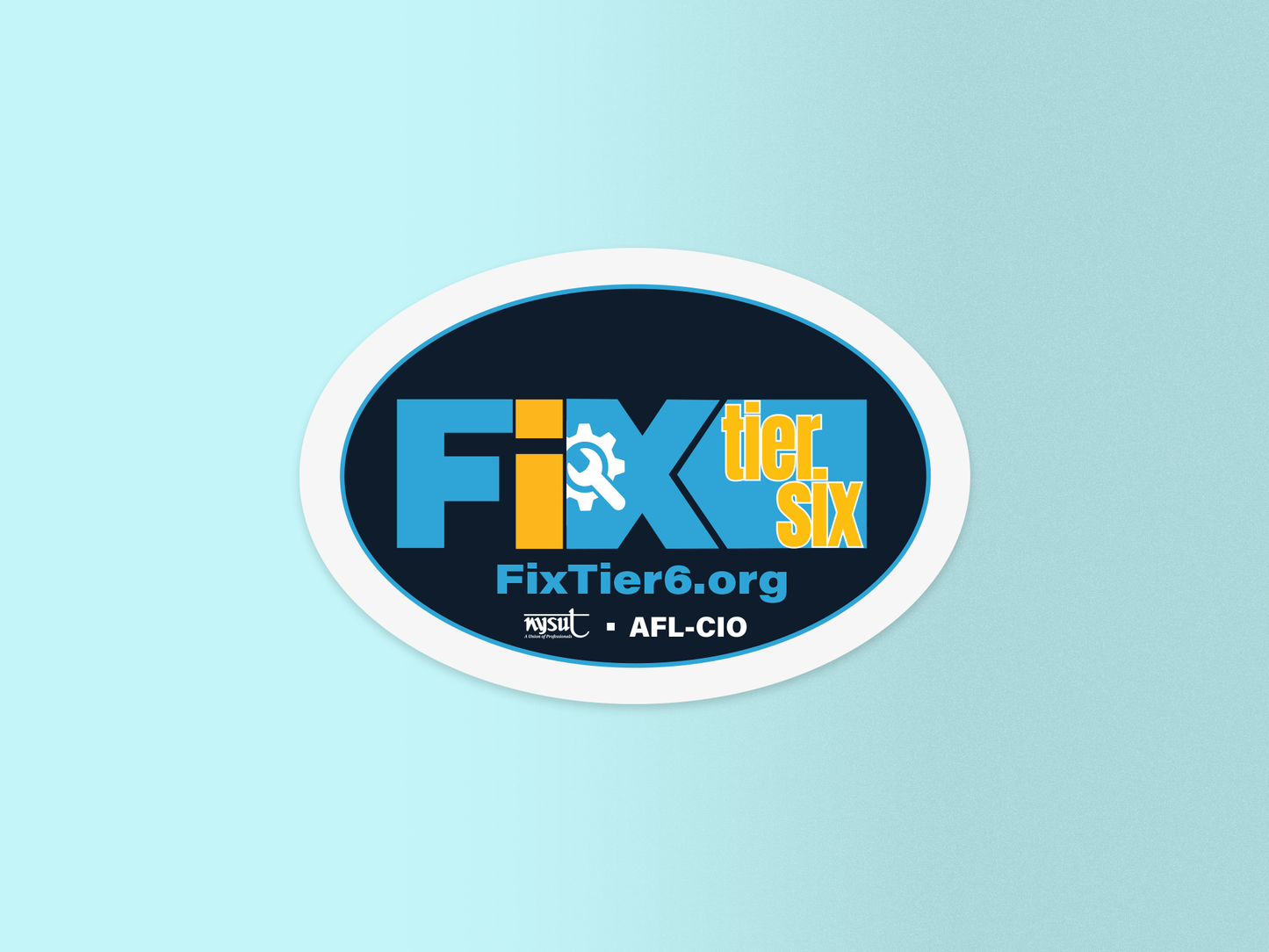 Fix Tier 6 Oval Magnet