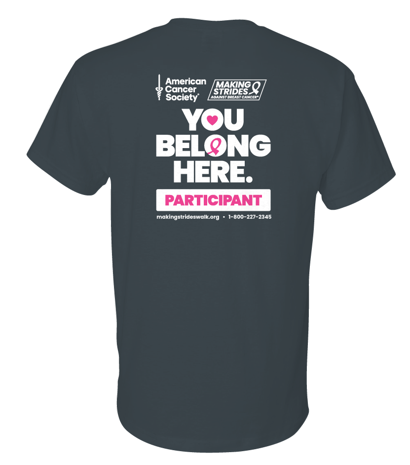 2026 Making Strides Against Breast Cancer T-Shirt Pre-Order