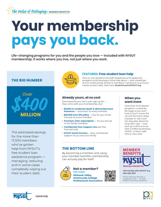 Member Benefits Flyer