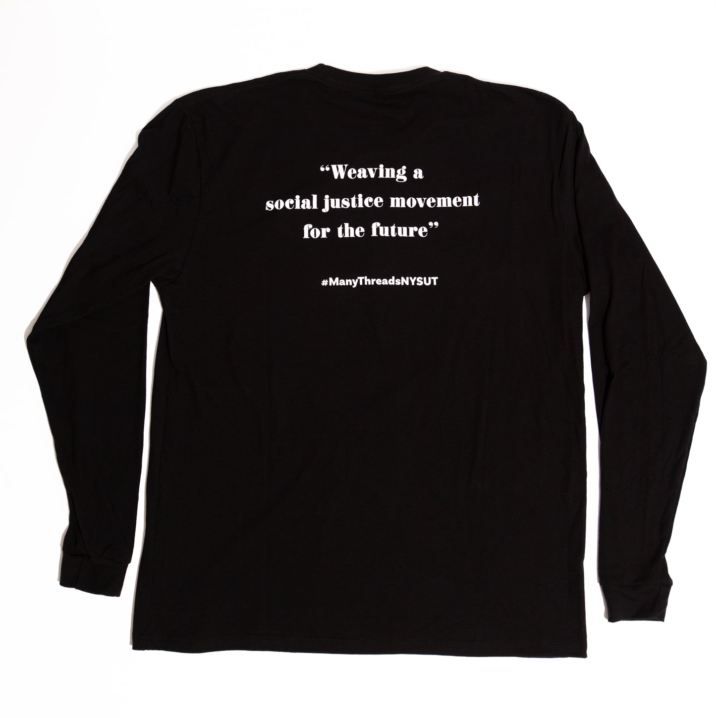 'Many Threads One Fabric' Long Sleeve T-shirt